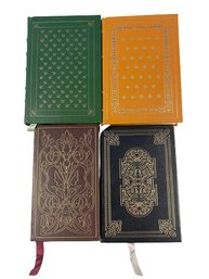 Classic Leather Bound Books From The Franklin Library- Machiavelli, Thackeray, Etc. Largest Book 6.75x9.5x2 In