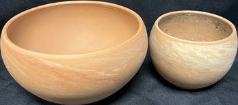 Clay/Ceramic Flower Pot Set (2)