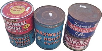 Vintage Coffee Containers