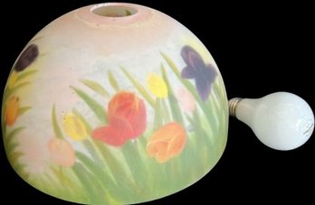 Flowers Hand Painted Lamp Shade