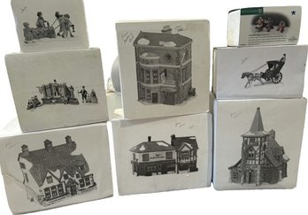 New-in-Box Buildings And People Scenes Decor