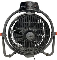 Holmes Oscillating Floor Fan W/Rotating Grill