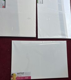 Various Sized Of Stretched Canvas, New