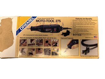 Dremel Single Speed Moto-tool 275, 8in