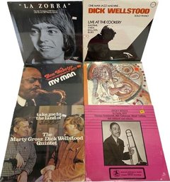 6 Unopened Vinyl Records From Bill Watrous, Dicky Wells And Many More