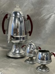 United Electric Percolator Coffee Set