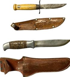 Pair Of Vintage European Knives From Morseth And Erik Frost