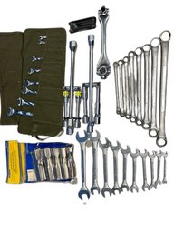 Mastergrip Ratcheting Wrench Set, Lectrolite Sets, Shower Valve Set, & Collapsible Tire Wrenches