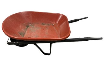 Plastic Wheelbarrow - Tire Needs Air - 53x27x22