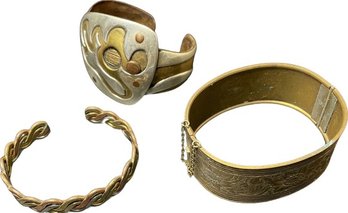 Cuff Bracelets - Various Metals