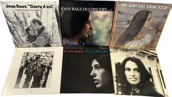 Joan Baez Vinyl Records (6)