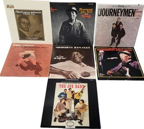 Vinyl Records The Journeymen, Mississippi John Hurt , Blind Lemon Jefferson.