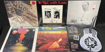 Six UNOPENED Vinyl Records Including The Chicago, Oscar Aleman And More!