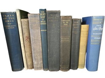 Collection Of Vintage Novels From Longfellow, Parkman, Garland And More!