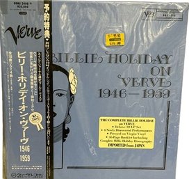 UNOPENED Japanese Pressed, Billie Holiday, Deluxe Vinyl Set, 10 Records