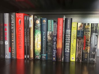 Misc Books, Five Kingdoms, The Night Diary, Outsider, Maus, Escape From Aleppo And Etc