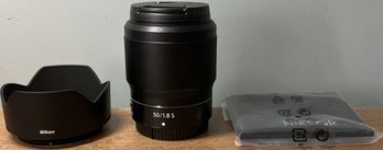 Nikon NIKKOR Z 50mm F/1.8 S Lens