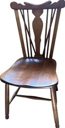 Oak Comb Wood Chair 34' Height