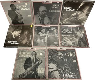 Jazz Legacy Vinyl Collection (8), Unopened But 1, Including Buck Clayton, Bobby Jaspar, Sonny Stitt And More