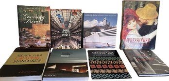 Book Collections, Togo Murano, Impressionism, Geometrix, Savoring France, Modern House Three & More