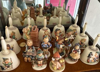 Hummel Figurines And Bells Collection 1 Of 2 And Book