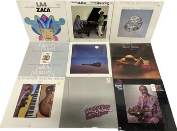Mostly Unopened, Collection Of Vinyl Records, 50, Ellis Larkins, Gal Tjader, Bob Wills, Dick Johnson And More