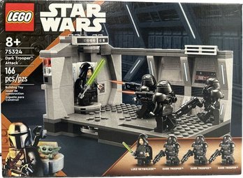 LEGO 75324 Star Wars Dark Trooper Attack- New In Box, 166 Pcs