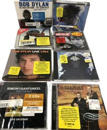 Unopened CDs, 3 Bob Dylan Box Sets, Simon & Garfunkel, Stanley Brothers And Many More