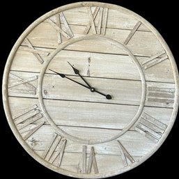 Rustic Wall Clock 24 Diameter