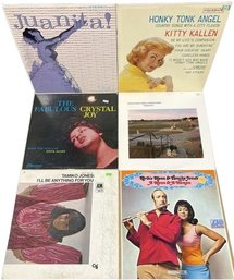 Collection Of 35 Vinyl Records, Juanita, Crystal Joy, Tamiko Jones, Ella Johnson And Many More