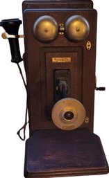 Amazing Antique Collectors Phone (24'x12'x9'). Some Loose Bits Inside.