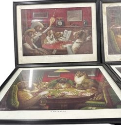 Eight Dog Playing Poker Pictures - 16.5'length