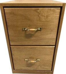 Wooden Filing Cabinet- 16.5Wx19Dx26T