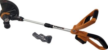 Worx 20v Electric Edger Tested And  Flash Lights Button Tested.
