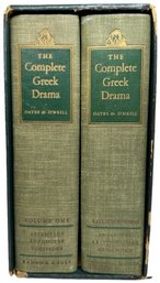 The Complete Greek Drama Volume I And Volume II