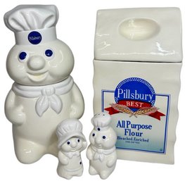 Vintage Pillsbury Doughboy Cookie Jar 12'