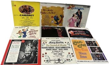 Sound Track Recording Vinyl Records Including The Sound Of Music, Fiddler On The Roof And Many More!