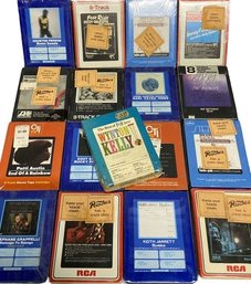 Collection Of Unopened 8Tracks. Includes Dizzy Gillespie, Lionel Hampton And More