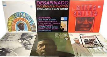 Vinyl Records (6), Miles Davis Quintet, Thelonious Monk And Many More