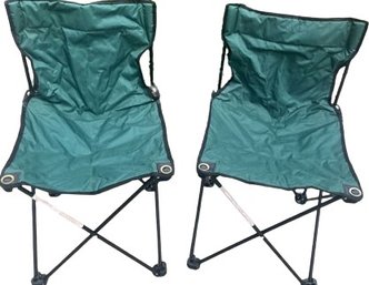 Two Medium Quad Chairs With Carry Cases