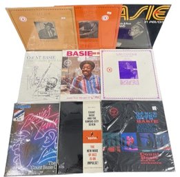 (9) Unopened 'Basie' Vinyl Collection