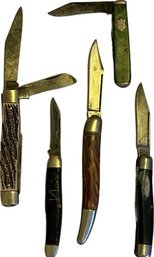 Vintage Pocket Knife - 5 Pcs