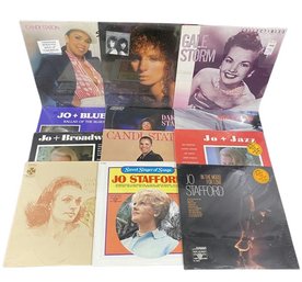 Collection Of 12 Unopened Vinyl Records Includes, Jo Stafford, Candi Staton,