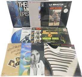 12 Unopened Vinyl Records From Susannah McCorkle, George Shearing Trio, Thelonious Monk And Many More