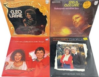 (4) Cleo Laine Unopened Vinyl Records