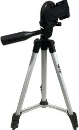 Lightweight Aluminum Photography Tripod From Vivitar (17in Collapsed)