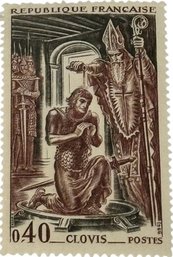 Republique Francaise Clovis Stamp