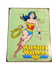 DC Comics Wonder Woman Metal Sign (12.5x16inches)