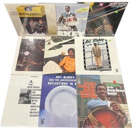 (9) Unopened Vinyl Records, Art Blakey And Many More