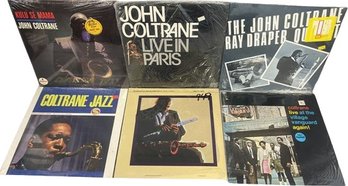 Collection Of Vinyl Records (12) John Coltrane Sealed And Unopened!